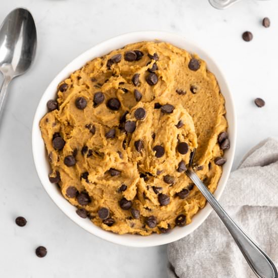 Chickpea Cookie Dough (Vegan!) - Recipe photo by purelykaylie