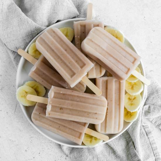 Banana Popsicle - Recipe photo by fitandfull