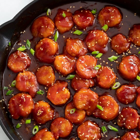 Firecracker Shrimp - Recipe photo by TheCozyCook