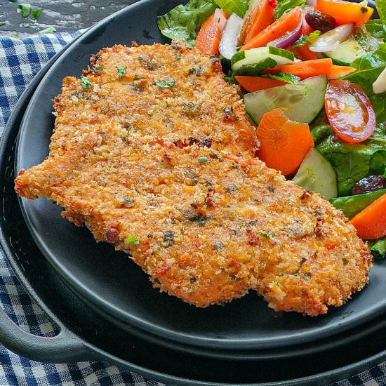 Crispy Baked Panko Crusted Chicken - Recipe photo by Sheeba@gohealthy
