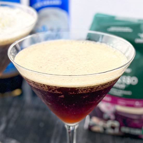 Keto Espresso Martini - Recipe photo by MyLifeCookbook