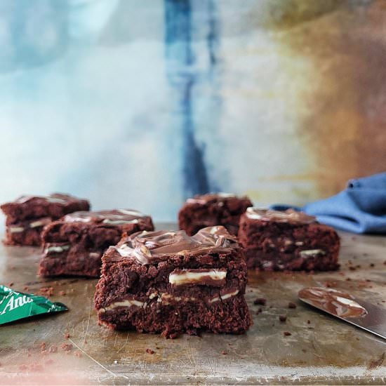 Andes Mint Brownies - Recipe photo by WhiskingWolf