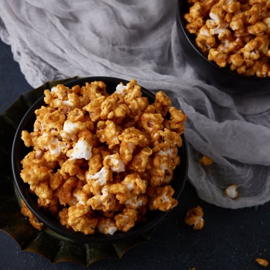 Caramel Popcorn - Recipe photo by Barbara Curry