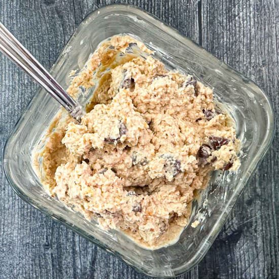 Cookie Dough Overnight Oatmeal - Recipe photo by MyLifeCookbook