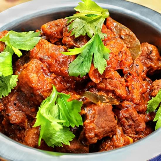 Beef Madras curry - Recipe photo by Taste of Asian Food