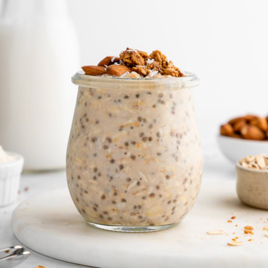 Protein Overnight Oats - Recipe photo by purelykaylie