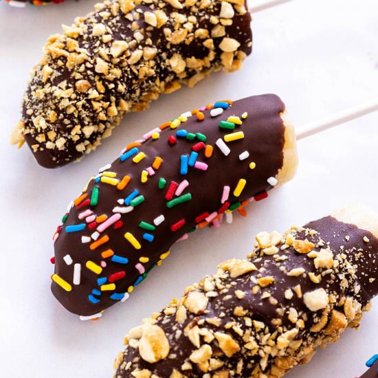 Chocolate Covered Bananas - Recipe photo by Jessica Gavin