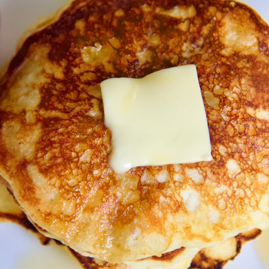 Old-Fashioned Buttermilk Pancakes - Recipe photo by lanebakery