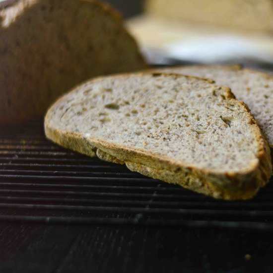 Artisan Sprouted Wheat Bread - Recipe photo by Feed Your Soul