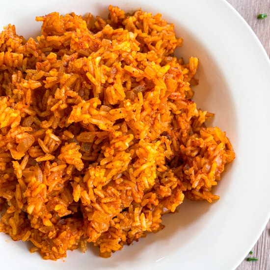 BEST Spanish Rice Recipe (Easy!) - Recipe photo by Tastefully Grace