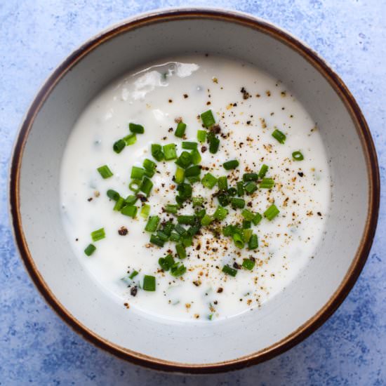 Healthy Buttermilk Ranch Dressing - Recipe photo by missrachelphipps