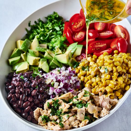 Mexican Tuna Salad - Recipe photo by Lemon blossoms
