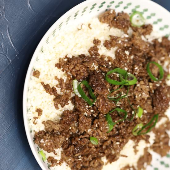 15 Minute Keto Korean Beef - Recipe photo by lowcarbspark