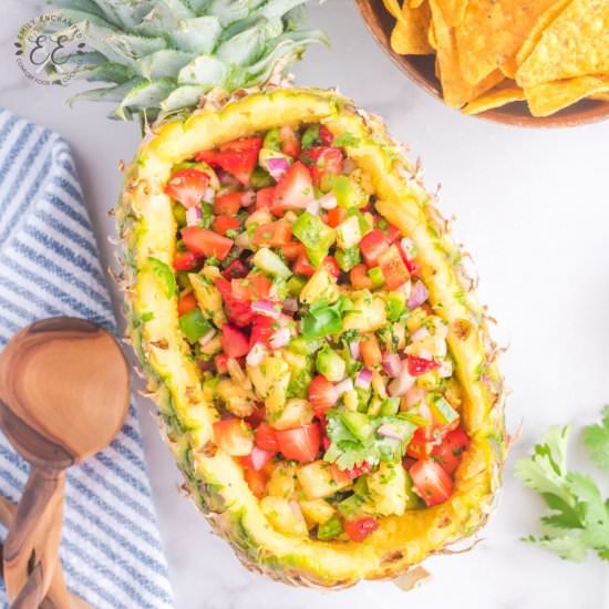 Pineapple Salsa - Recipe photo by emilyenchanted