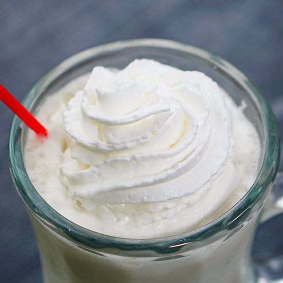 Skrewball Peanut Butter Milkshake - Recipe photo by MyLifeCookbook