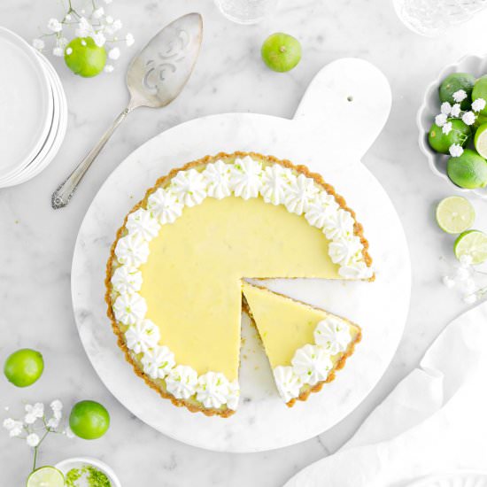Ginger Coconut Key Lime Pie - Recipe photo by bakerstable