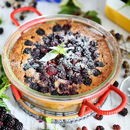 Cake-Style Blackberry Cobbler - Recipe photo by angiesrecipes