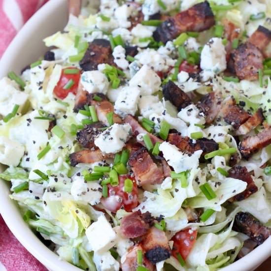 Chopped Blue Cheese Salad - Recipe photo by Whitney Bond