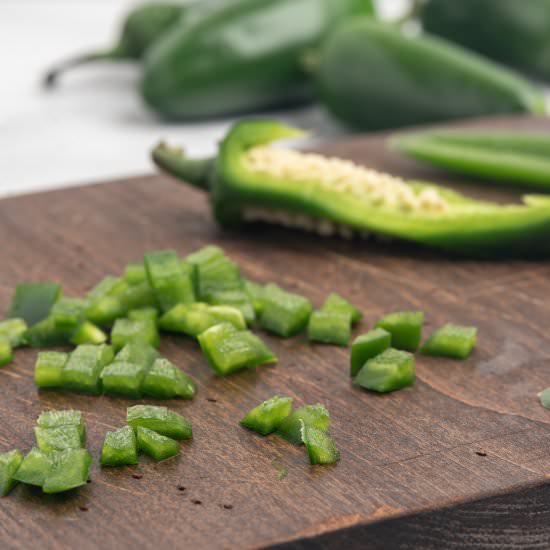 Freezing Jalapenos - Recipe photo by biscuitsandburlap