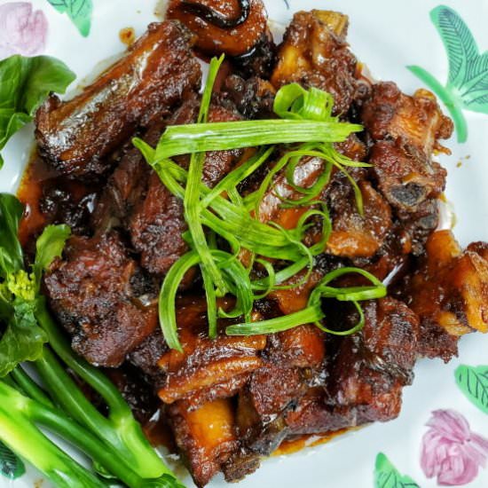 Sweet and sour pork ribs - Recipe photo by Taste of Asian Food