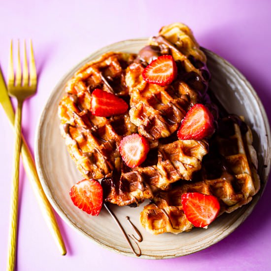 croffles – easy croissant waffles - Recipe photo by tiffinandteaofficial