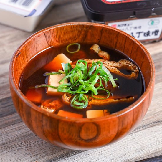 Red Miso Soup (Akadashi) - Recipe photo by Sudachi Recipes