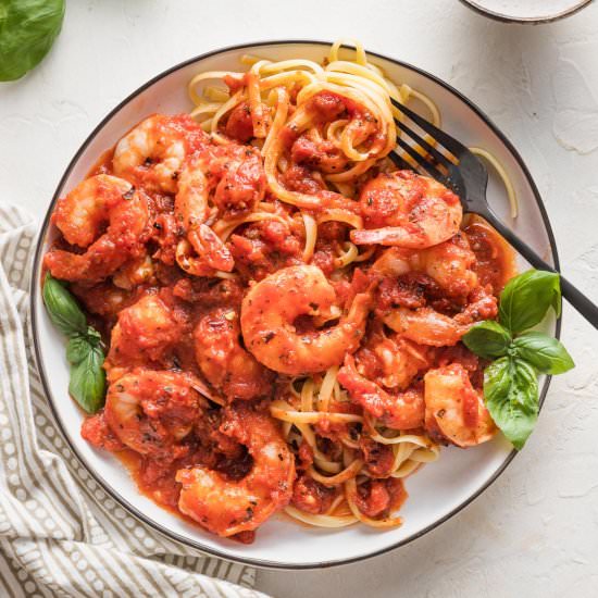 Shrimp Marinara - Recipe photo by nourishandfete