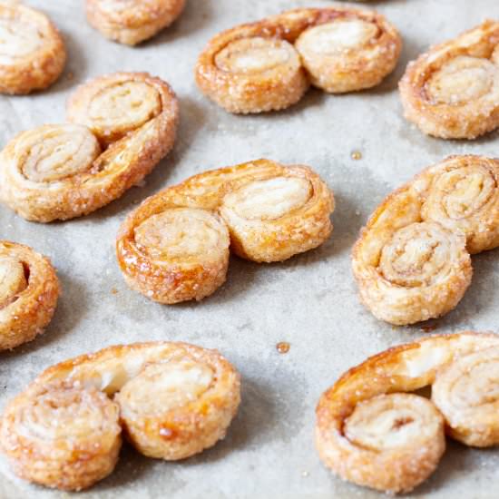 Palmiers - Recipe photo by mecooks.com