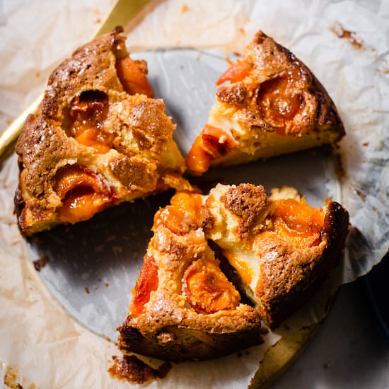 Apricot Ricotta Cake - Recipe photo by tiffinandteaofficial