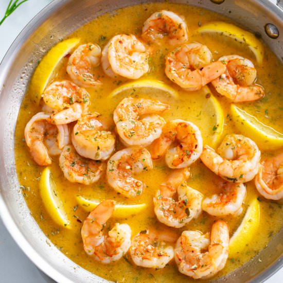 Garlic Butter Shrimp - Recipe photo by TheCozyCook