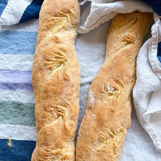 Easiest Baguette Recipe - Recipe photo by Tastefully Grace