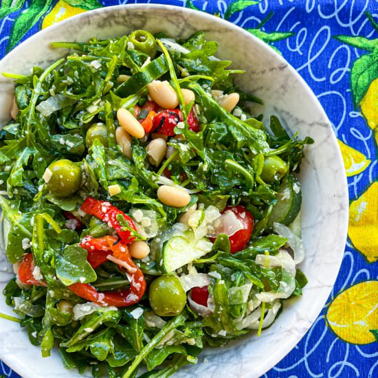 Classic Italian Salad - Recipe photo by Tastefully Grace