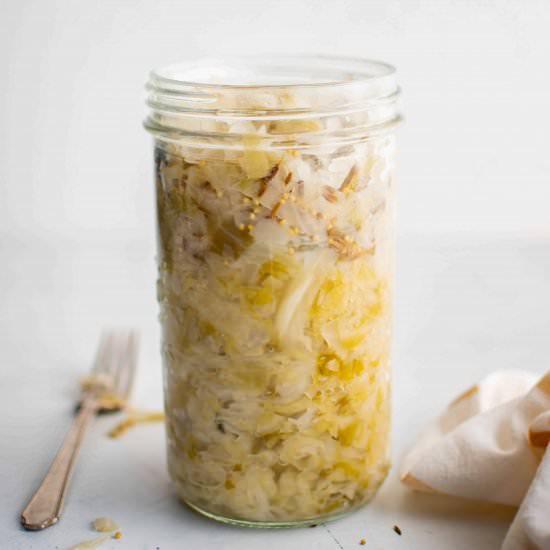 Sauerkraut - Recipe photo by theforkedspoon