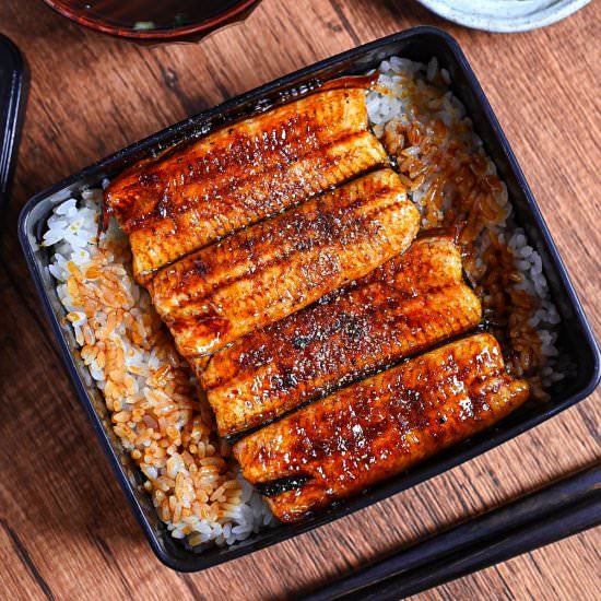 Unaju (Grilled Eel on Rice) - Recipe photo by Sudachi Recipes