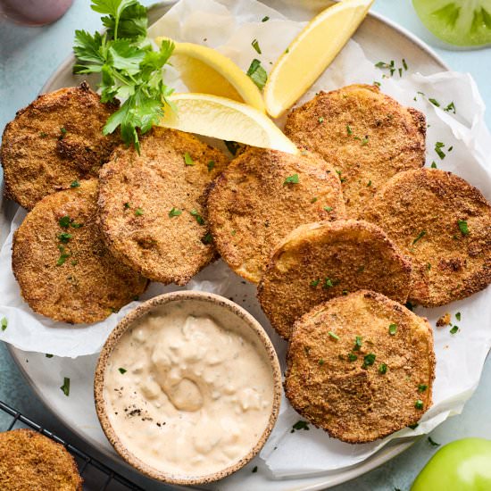 Air Fryer Fried Green Tomatoes - Recipe photo by grandbabycakes