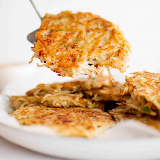 Kartoffelpuffer - Recipe photo by theforkedspoon