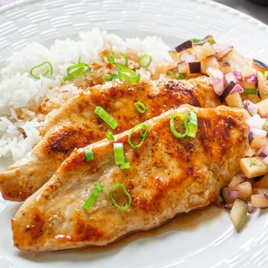 Sweet and Savory Plum Chicken - Recipe photo by House of Elyn Ryn