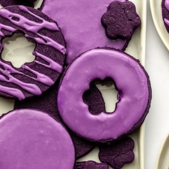 Ube Sugar Cookies - Recipe photo by from my bowl