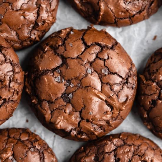 Fudgy Brownie Cookies - Recipe photo by marshasbakingaddiction