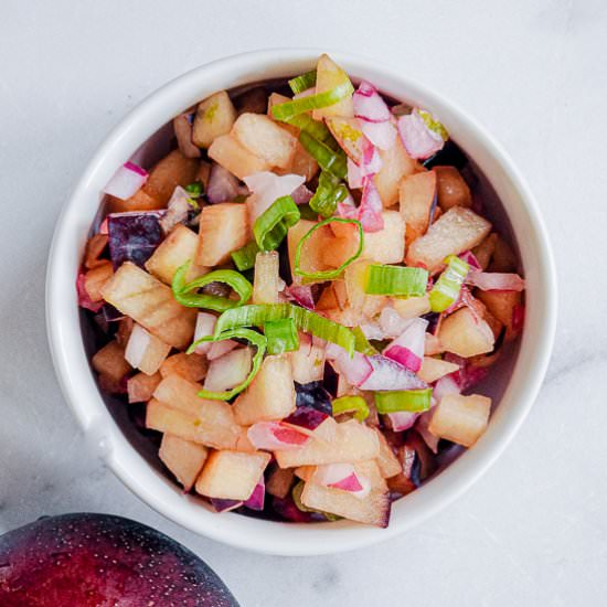 Quick and Easy Plum Salsa - Recipe photo by House of Elyn Ryn