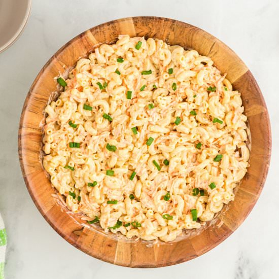 Hawaiian Macaroni Salad - Recipe photo by emilyenchanted