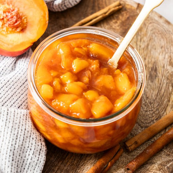 Peach Compote - Recipe photo by sugarsaltmagic