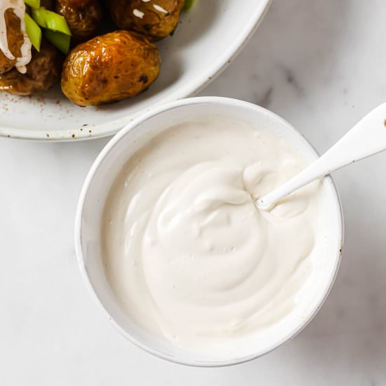 Cashew Sour Cream - Recipe photo by The Endless Meal