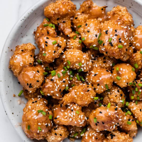Bang Bang Cauliflower - Recipe photo by The Endless Meal