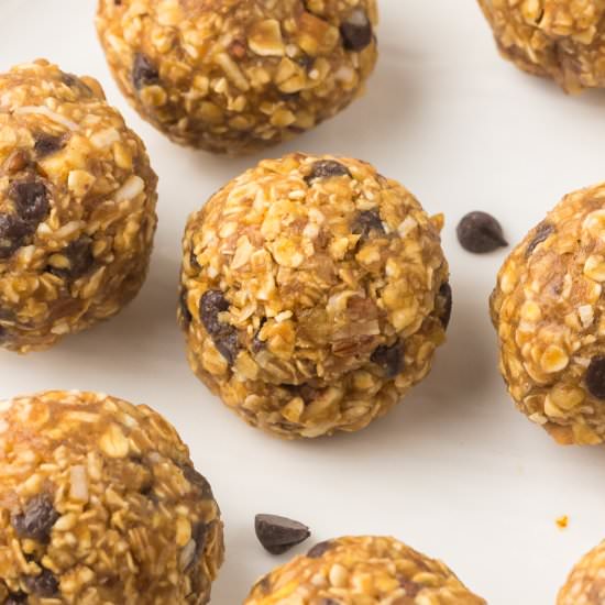 No-Bake Pumpkin Protein Balls - Recipe photo by cookingupmemories