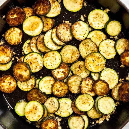 Sauteed Zucchini Recipe - Recipe photo by wholefully