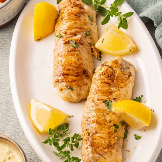 Grilled Haddock - Recipe photo by debsdailydish