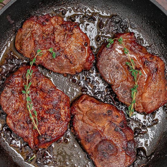 Pork Steak Recipe - Recipe photo by KeyToMyLime