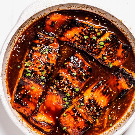 Firecracker Salmon - Recipe photo by The Endless Meal