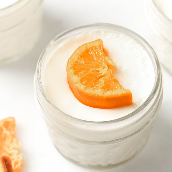 Orange Blossom Panna Cotta - Recipe photo by The Endless Meal